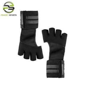 Peakify Iron-Grip Half-Finger Lifting Gloves – Tactical Onyx