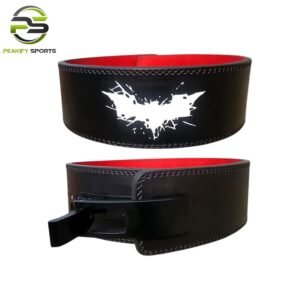 Peakify Night-Stalker Pro Lever Weightlifting Belt – 10mm Competition Grade