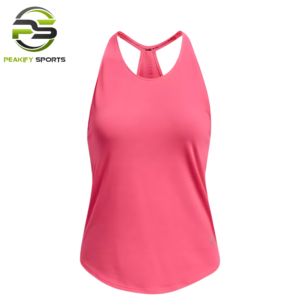 Women’s Core-Vent Performance T-Back Tank – Pink Sherbet