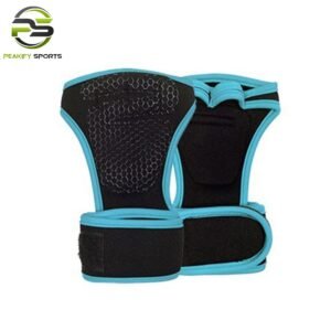 Peakify Hydra-Grip Open-Palm Training Gloves – Electric Cyan