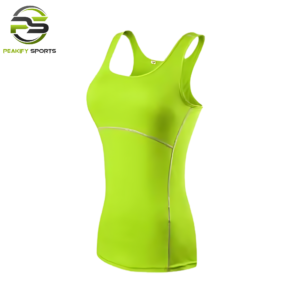 Women’s Aero-Sculpt High-Visibility Performance Tank – Electric Lime