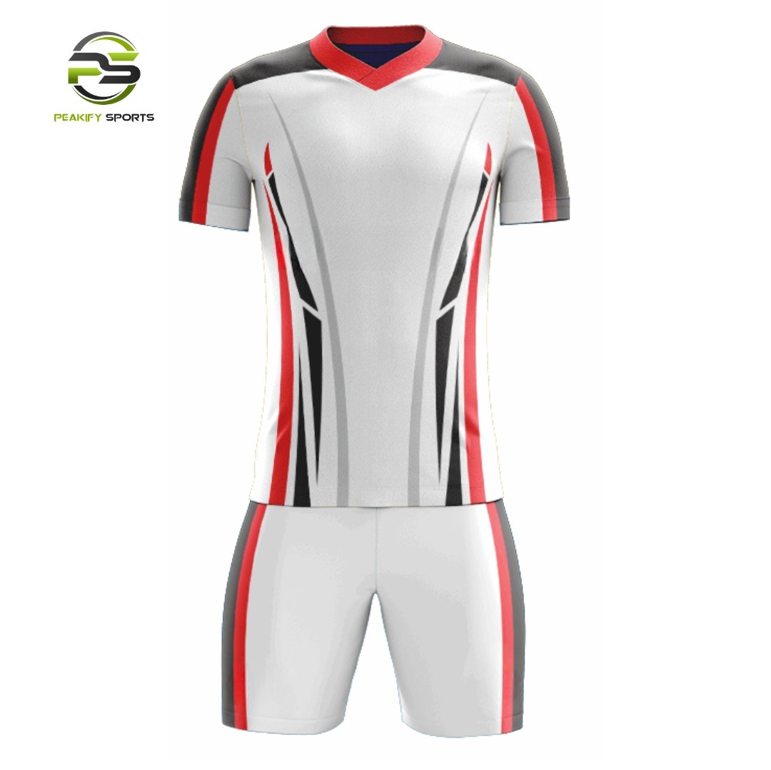 Velocity Strike Training Kit – Arctic White & Crimson