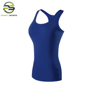 Women’s Aero-Sculpt Performance Racerback – Cobalt Indigo