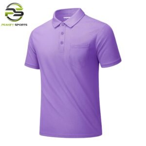 Men’s Performance Tech Polo – Lavender Mist