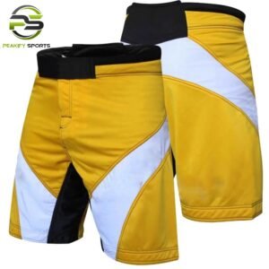 Peakify Catalyst Elite Strike Board Shorts – Amber & Carbon