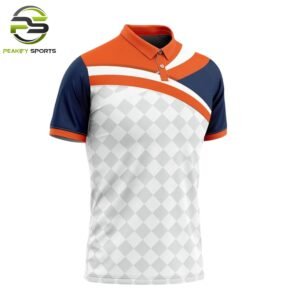 Vanguard Multi-Tone Graphic Performance Polo – Fusion Geometric