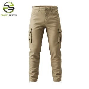 Peakify Pursuit Utility Cargo Trousers – Sahara Sand