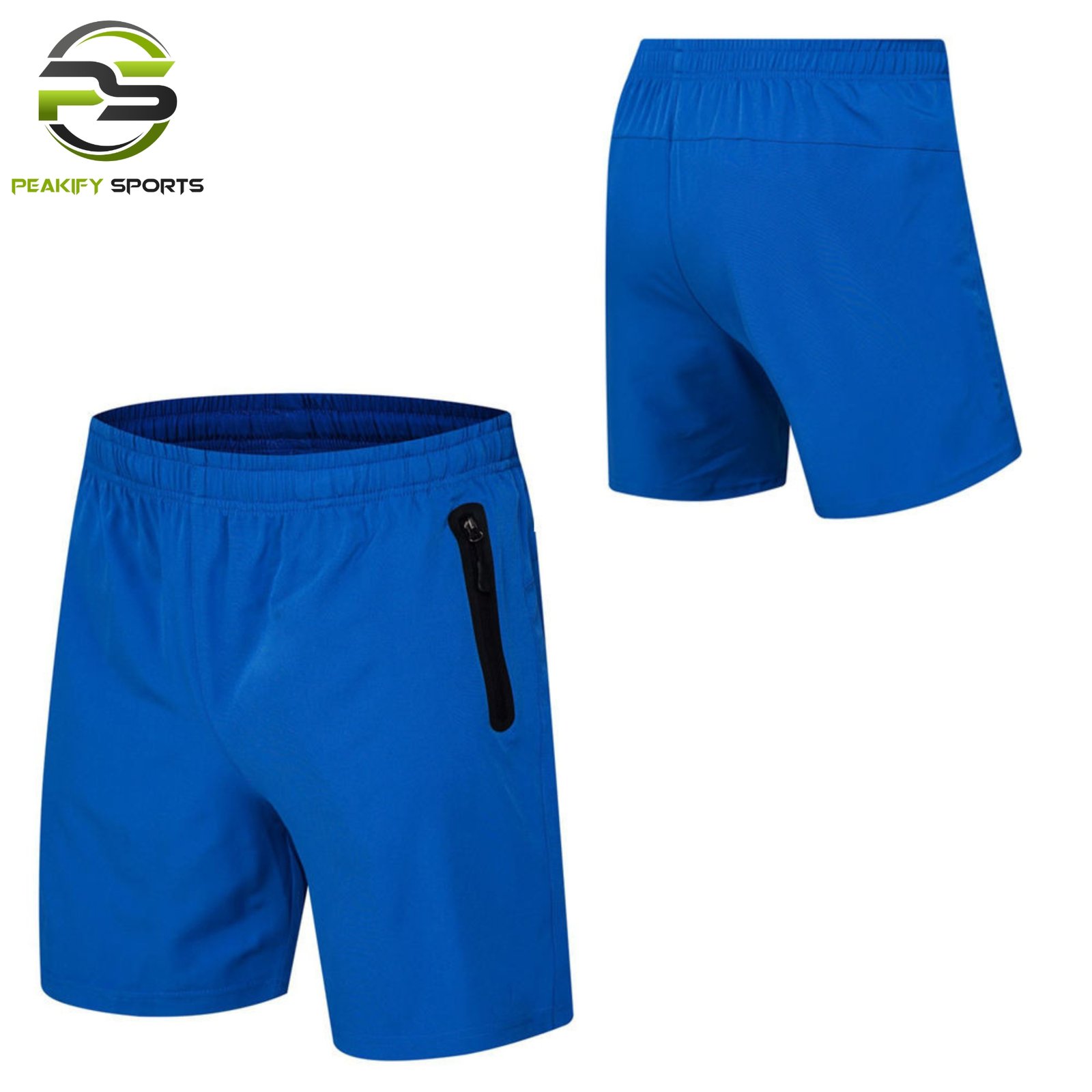 Peakify Aero-Vent Precision Training Shorts – Electric Azure