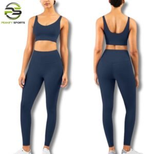 Women’s Zenith High-Rise Performance Set – Deep Navy