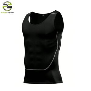 Men's Elite Body-Shaping Compression Tank - High-Stretch Gym Wear