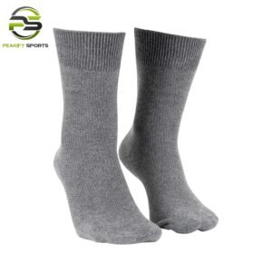 Peakify Aero-Lite Crew Performance Socks – Heather Carbon