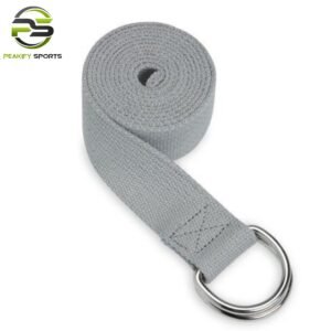 Peakify Pro-Stretching Yoga Strap – Heather Slate