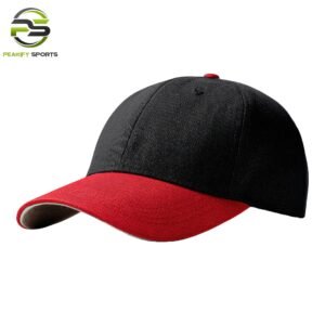 Peakify Pursuit Performance Baseball Cap – Crimson & Onyx