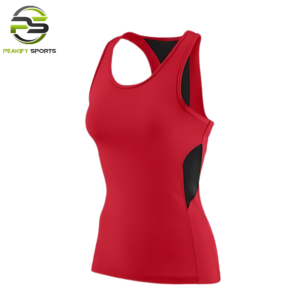 Women’s Aero-Swift Performance Racerback – Crimson Red