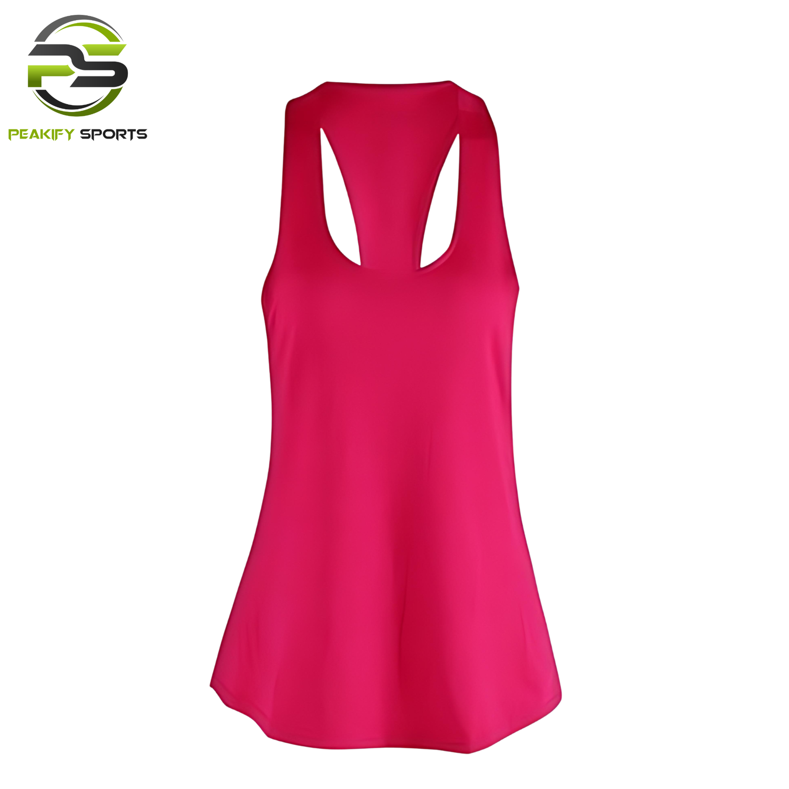 Women’s Core-Flow Performance Racerback – Fuchsia Radiance