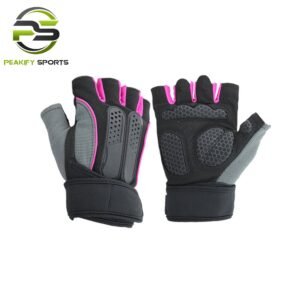 Peakify Sports Hybrid Cross-Training Gloves – Reinforced Palm & High-Elastic Fit